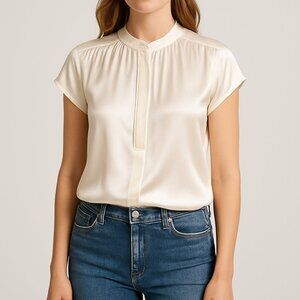 Vince Cream Blouse